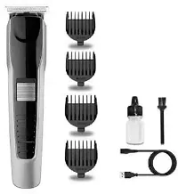 D4STARS 6130 HAIR DRYER WITH COMBO TRIMMER HTC 538 TRIMMER MACHINE SHAVER MACHINE CLIPPER MACHINE TRIMMER PACK OF 2 AND COMBO SET-thumb2