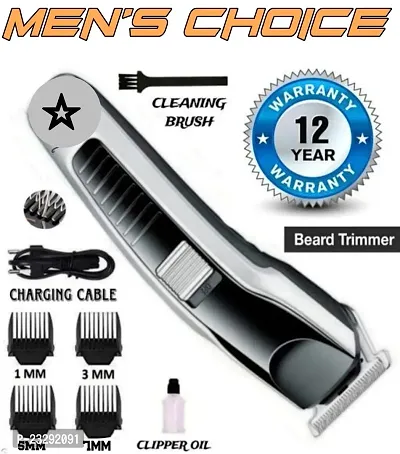 D4STARS Professional Shaver Electric clipper Trimmer Machine philiips Trimmer Machine (GREY, BLACK )-thumb0