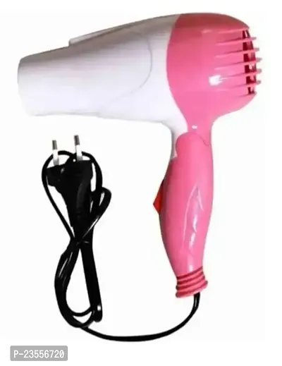 D4STARS NV-1290 Foldable Professional Electric Foldable Hair Dryer Hair Dryer for Women with 2 Speed Control (1000Watts) Multicolour-thumb0