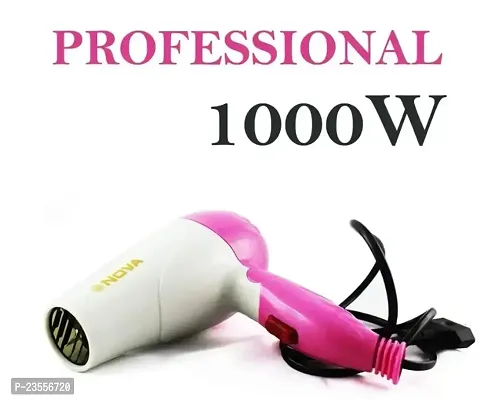 D4STARS NV-1290 Foldable Professional Electric Foldable Hair Dryer Hair Dryer for Women with 2 Speed Control (1000Watts) Multicolour-thumb3