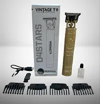 D4stars  NEW MAXTOP GOLD TRIMME FOR BEARD AND MOUSTACHE Trimmer 100 min Runtime 4 Length Settings  (Gold)-thumb1