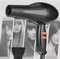 D4STARS NEW Blooming Air Foldable 1800 Watts Hair Dryer With Heat  Cool Setting And Detachable Nozzle Hair Dryer,Baal Sukhna Vala Machine,With assorted Red and Black..-thumb2