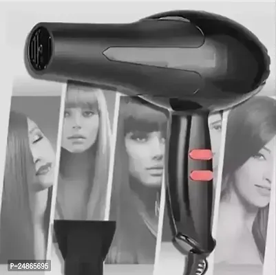 D4STARS NEW Blooming Air Foldable 1800 Watts Hair Dryer With Heat  Cool Setting And Detachable Nozzle Hair Dryer,Baal Sukhna Vala Machine,With assorted Red and Black..-thumb3