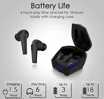 MMORTAL 131 Wireless Earbuds with upto 15 Hours Playback, 13mm Drivers and IWP Technology, 650mah C type Charging Case HEADPHONE BLUEETOOTH WIRELESS EARBUDS(gaming buds best for playing game with best-thumb1