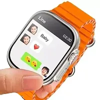 Stylish Smart Watch With Bluetooth Calling  and Health Monitor-thumb1