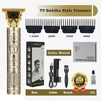 D4stars ( BUY 1 GET 1 FREE ) Pack of 2 !!! Premium Earbuds With Mic HD Sound Quality + Professional Hair men Beard Trimmer, Maxtop Metal Trimmer, Vintage T9 Trimmer Zero Size Trimmer Machine-thumb1