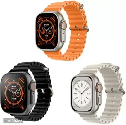 Modern Smart Watches for Unisex, Pack of 3-thumb0