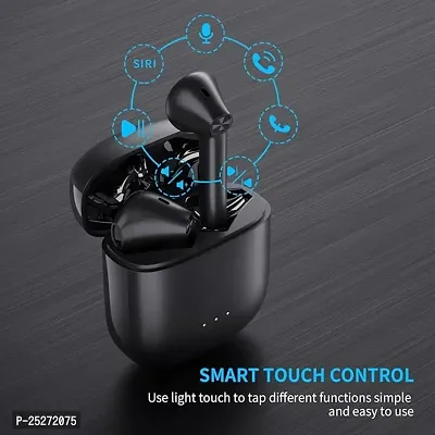 Airdopes 141 Bluetooth TWS Earbuds with 42H Playtime,Low Latency Mode for Gaming, ENx Tech, IWP, IPX4 Water Resistance, Smooth Touch Controls(Bold Black)-thumb0