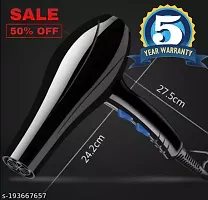 D4stars PACK OF 3 ( HAIR DRYER + MINI HAIR STRAIGHTENER + 2 IN 1 CURLER AND BIG  SIZE STRAIGHTENER  )-thumb1