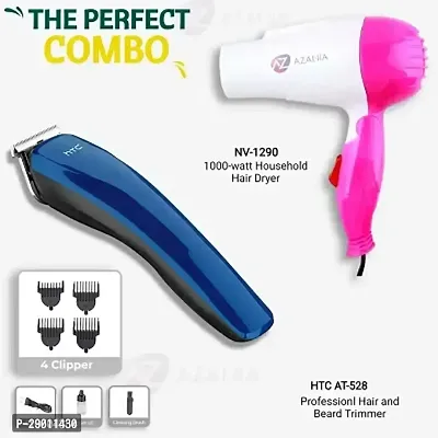 Modern Rechargeable Cordless Trimmer With Hair Dryer