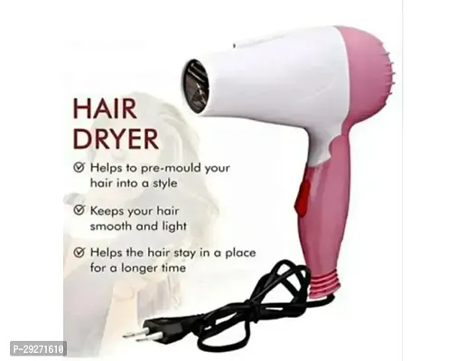 Professional Foldable Hair Dryer 1000 Watt for Men and Women-thumb0