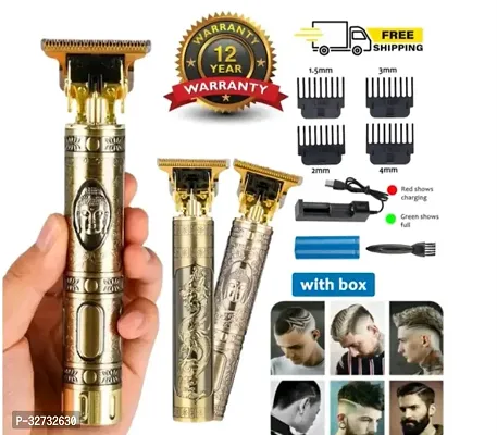 Trimmer For Men, Hair Cutting trimmer, Body Grooming Hair Trimmer , Trimmer Machine New Latest Trimmer , Best Quality Trimmer ( Golden )-thumb0