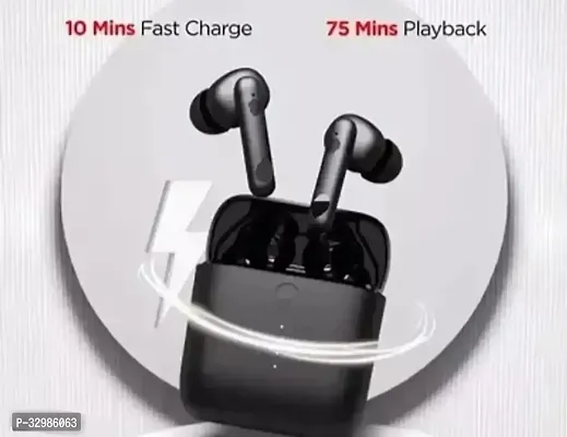 Modern Bluetooth Wireless Earbuds With Microphone