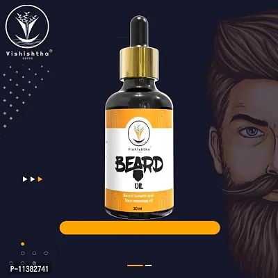 vishishtha cares Beard Growth Oil - 100% Pure  Natural-thumb0