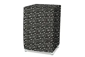 Stylista Air Cooler Cover Compatible for Kumaka Plastic Kmk-Tf23-F 23 LTR Tower Cooler, Ployester, Floral Pattern White-thumb1