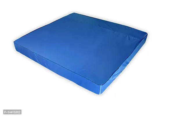 Stylista Mattress Protector Hypoallergenic/Waterproof Polyester Single Bed Size LxW 72x36 Royal Blue-thumb2