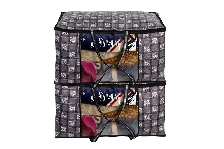 Stylista Storage Bag/Blanket Bag/Quilt Bag Set of 2 Small Size