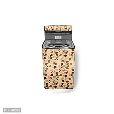 Stylista Washing Machine Cover Compatible for Lloyd Fully Automatic Top Load 8 KG?(LWMT80TL), Printed Pattern