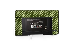 Stylista Check Polyester LED/LCD TV Cover for 42 Inches All Brands and Models, Check Military-thumb4