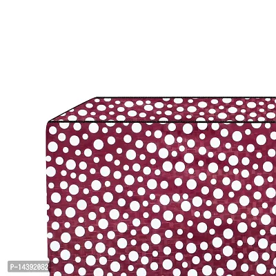 Stylista Window ac Cover 1.5 ton Waterproof and dustproof PVC Polka dot Pattern Pink-thumb4