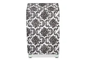 Stylista Cooler Cover Compatible for Butterfly Eco Smart Plus 25 Liter Tower Cooler Floral White  Black-thumb2