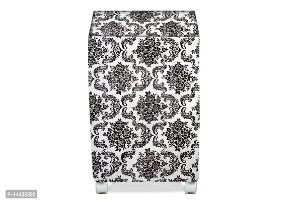 Stylista Cooler Cover Compatible for Butterfly Eco Smart Plus 25 Liter Tower Cooler Floral White  Black-thumb3