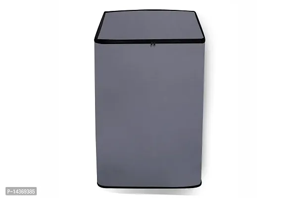 Stylista Washing Machine Cover Compatible for IFB 6.5 kg TL-SDR Aqua Fully-Automatic Darkgrey-thumb3