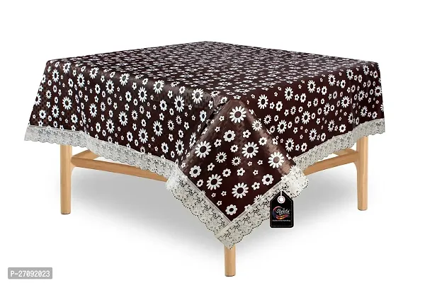 Stylish Waterproof Square Center Tea Coffee Study Table Cover-thumb0