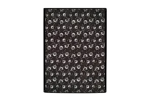 Stylista PVC Washing Machine Cover Compatible for Samsung 6 Kg Fully-Automatic Front Loading WW61R20GLMW, Floral Pattern Dark Brown-thumb4