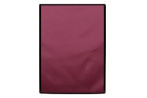 Stylista Waterproof Front Load Washing Machine Cover Compatible for LG 8 kg  9 Kg Maroon-thumb2