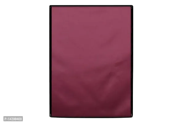 Stylista Waterproof Front Load Washing Machine Cover Compatible for LG 8 kg  9 Kg Maroon-thumb3