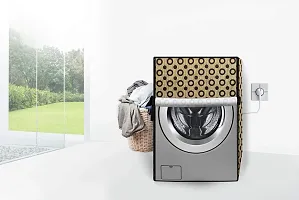 Stylista Washing Machine Cover Compatible for LG 6 kg Inverter Front Load FH0FANDNL02 Waterproof  Dustproof-thumb1