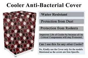 Stylista Cooler Cover Compatible for RR Elecrtic 36 Liter Tower Cooler Abstract Pattern Maroon-thumb4