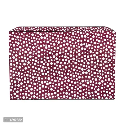 Stylista Window ac Cover 1.5 ton Waterproof and dustproof PVC Polka dot Pattern Pink-thumb3