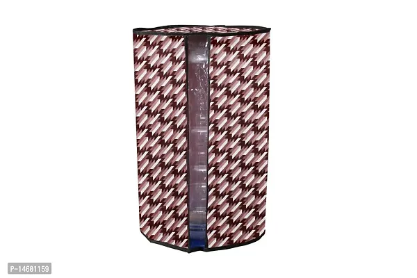 Stylista PVC 20ltr Water Dispenser Bottle Cover Pack of 2, Symmetric Pattern Maroon-thumb5