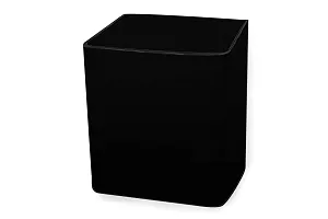 Stylista Washing Machine Cover Compatible for LG 11 kg semi Automatic Top Loading P1145SRAZ Black Solid-thumb4