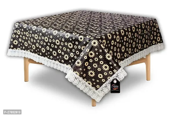 Stylish Waterproof Square Center Tea Coffee Study Table Cover-thumb0