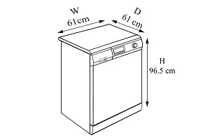 Stylista Washing Machine Cover Compatible for AmazonBasics 7 kg Fully Automatic Top Load Washing Machine Floral Pattern Grey-thumb3