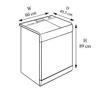 Stylista Washing Machine Cover Compatible for Haier 6.5-thumb3