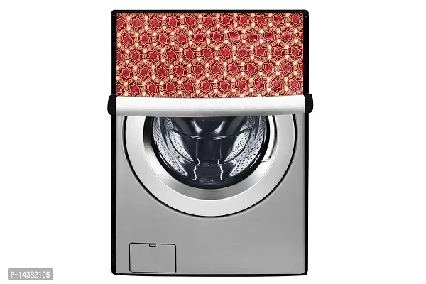 Stylista Washing Machine Cover Compatible for Front Load Bosch WAK24268IN Serie 4 7 Kg Balanced Pattern Multicolor