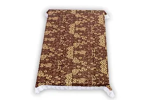 Stylista 10 Seater Dining Table Cover Size 60x120 Inches Floral Pattern Beige-thumb2