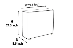 Stylista split ac cover set of indoor and outdoor unit Compatible for 1 Ton HITACHI ZUNOH RAFG312HEDO Red-thumb4