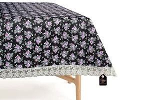 Stylista Square 4 Seater Center Coffee Study Dining Table Cover Size 48x48 Inches Floral Pattern Multicolor-thumb4