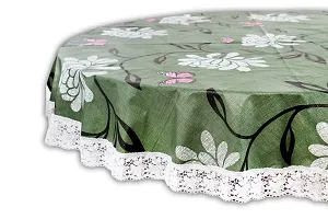 Stylista Waterproof 2 Seater Table Cover Size 45x70 Inches Floral Pattern Grey-thumb4