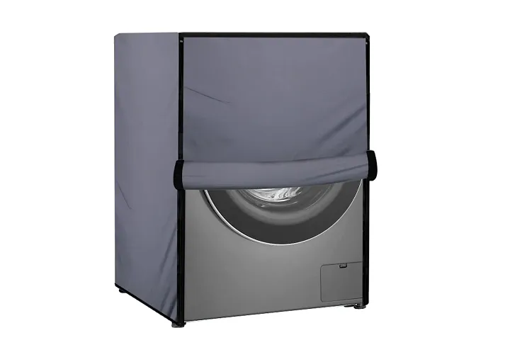 Stylista Washing Machine Cover Compatible for LG 9 kg Inverter Wi-Fi Fully-Automatic Front Load FHT1409SWS, STS-VCM