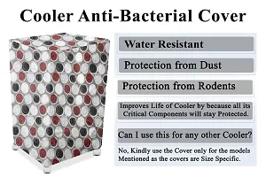 Stylista Cooler Cover Compatible for RR Elecrtic 36 Liter Tower Cooler Abstract Pattern Mgrey-thumb4