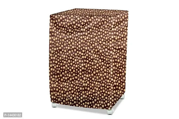 Stylista Cooler Cover Compatible for V-Guard Aikido 70 Liter Desert Cooler Polka Dot Pattern Brown-thumb2