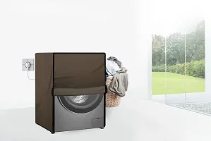 Stylista Washing Machine Cover Compatible for IFB Senator Smart 8 Kg Front-Load Beige-thumb1