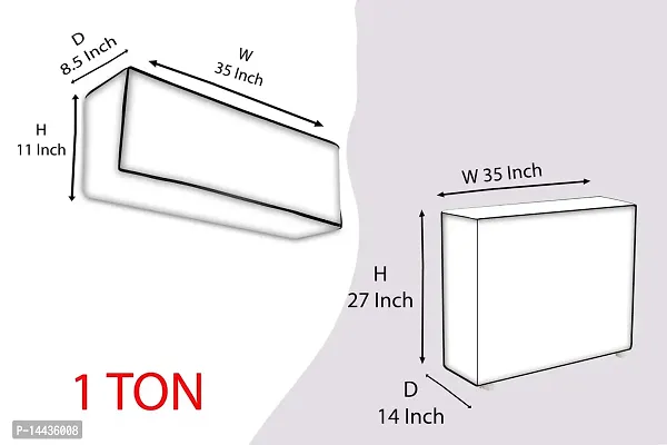 Stylista Split ac cover for indoor and outdoor unit of ac waterproof and dustproof-thumb4