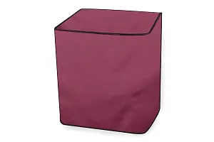 Stylista Washing Machine Cover Compatible for LG 11 kg semi Automatic Top Loading P1145SRAZ Magenta Solid-thumb4